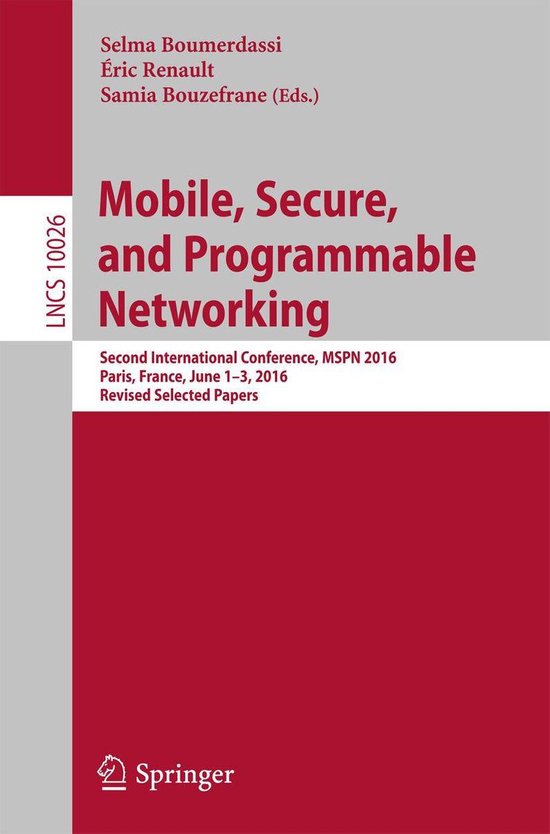 Springer Nature Proceedings Computer Science - Mobile, Secur ... - cover
