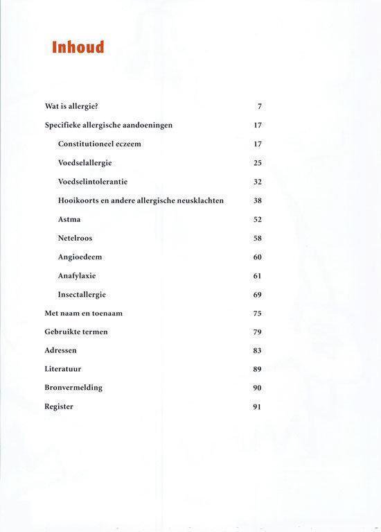 Kinderen en allergie