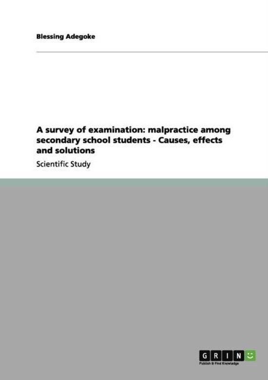 A Survey of Examination - cover
