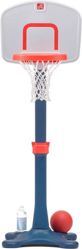 Step2 Basketbalpaal Set Pro Shooting Hoops - Basketbal Sport & Spel set voor kinderen vanaf 2 jaar - In hoogte verstelbaar 122, 152 en 183 cm - Incl. Bal