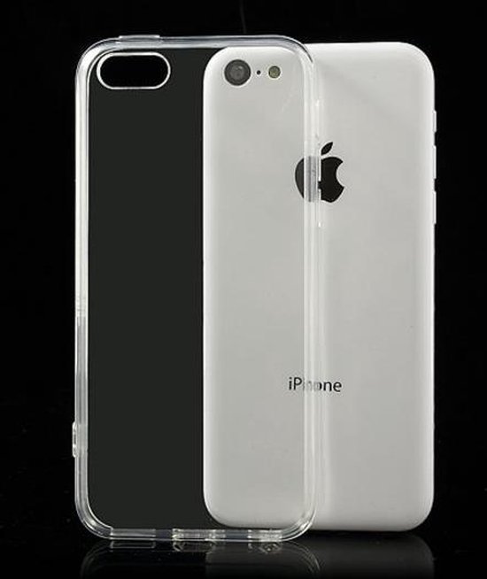 SMH Royal - Convient pour Apple iPhone 5C Housse en silicone Gel  Transparent -... | bol.com