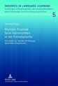 Inquiries in Language Learning- Mentale Prozesse Beim Hoerverstehen in Der Fremdsprache