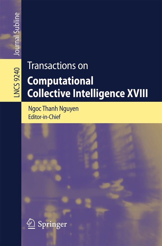 Computer Science (R0) - Transactions on Computational Collec ... - cover