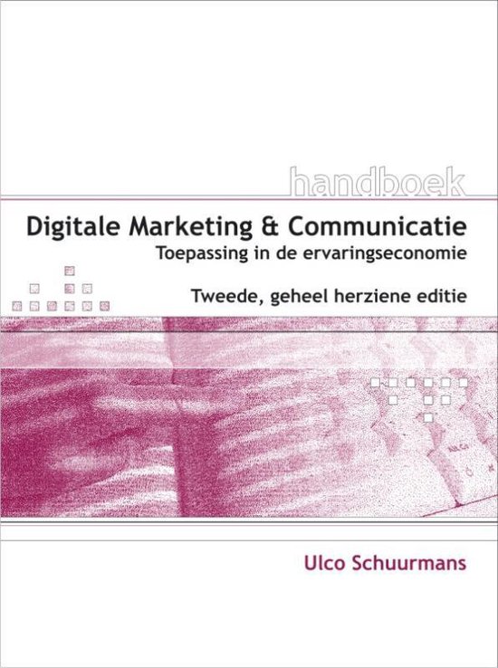 Cover van het boek 'Handboek Digitale marketing & communicatie' van Ulco Schuurmans