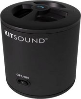 KitSound Pocketboom bluetooth speaker - Zwart