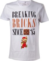NINTENDO - T-Shirt Breaking Bricks - White (S)
