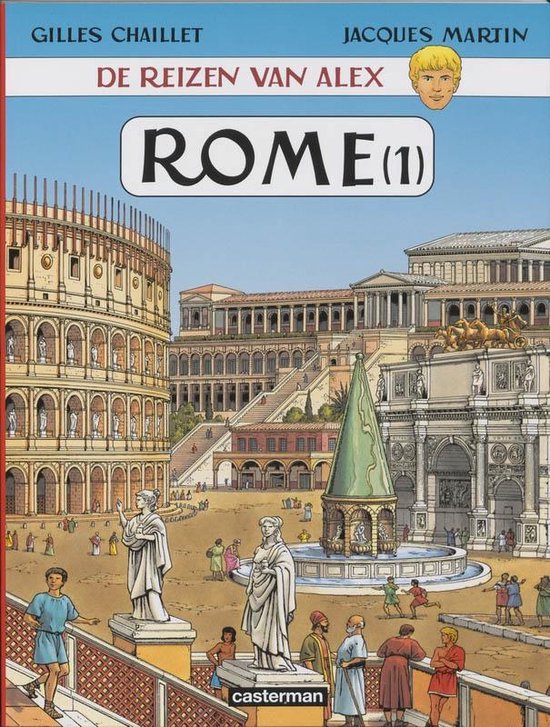 Cover van het boek 'De reizen van Alex / Rome 1' van J. Martin en  Martin