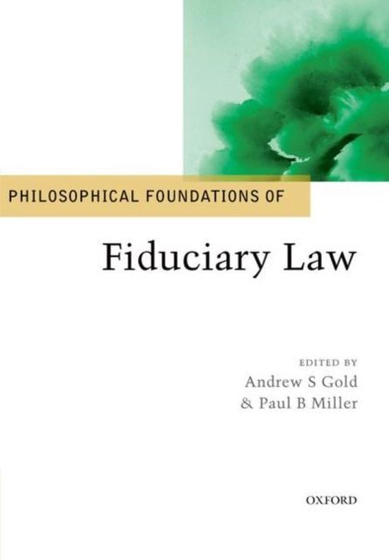 Philosophical Foundations of Fiduciary Law - cover