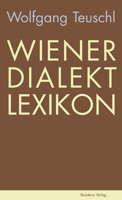 Wiener Dialekt Lexikon - cover