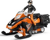 Bruder - Snow mobile with driver and accessories (BR63101)