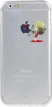 TPU Softcase Apple Cartoons - Cupido