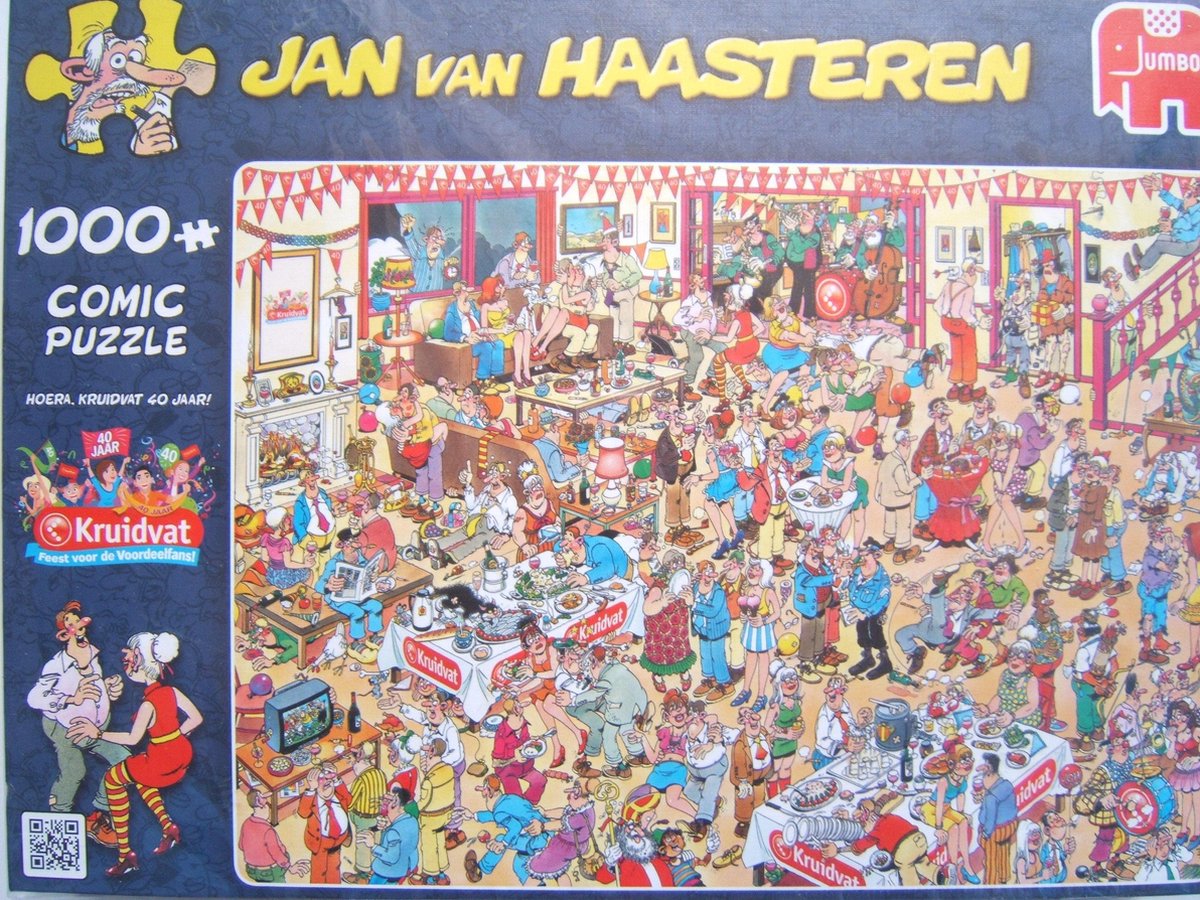 Jan van Haasteren Hoera, Kruidvat 40 jaar! 1000 Stukjes | bol.com