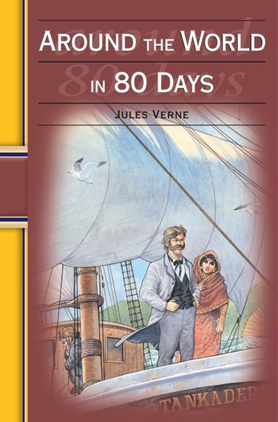 Hinkler Illustrated Classics - Around the World in 80 Days - cover