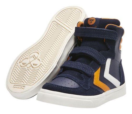hummel STADIL LEATHER JR 165035-Sportschoenen-Kids-Maat-33-PEACOAT | bol.com