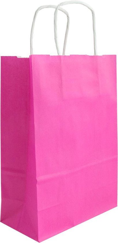 grootmoeder Zending Incubus 50x Papieren tassen assorti vrolijke kleuren 25x11x32cm (A4 formaat) |  bol.com