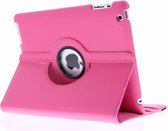 Tablet Hoes Geschikt voor iPad 4 / iPad 3 / iPad 2 - 360° Draaibare Bookcase - Roze
