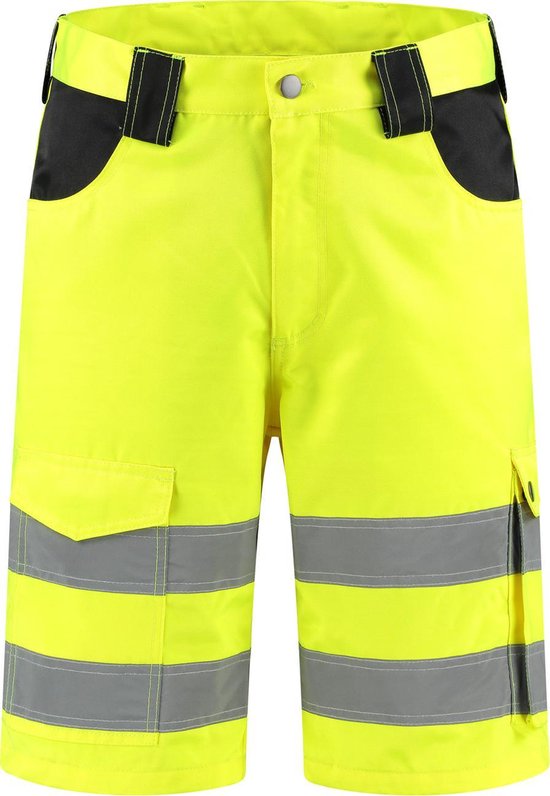 Yoworkwear Bermuda RWS Jaune Fluor - Taille 62