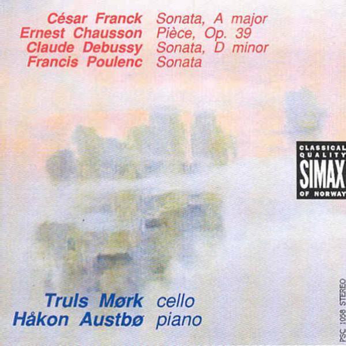Violin Sonata In A Major / Cello Sonata In D Minor