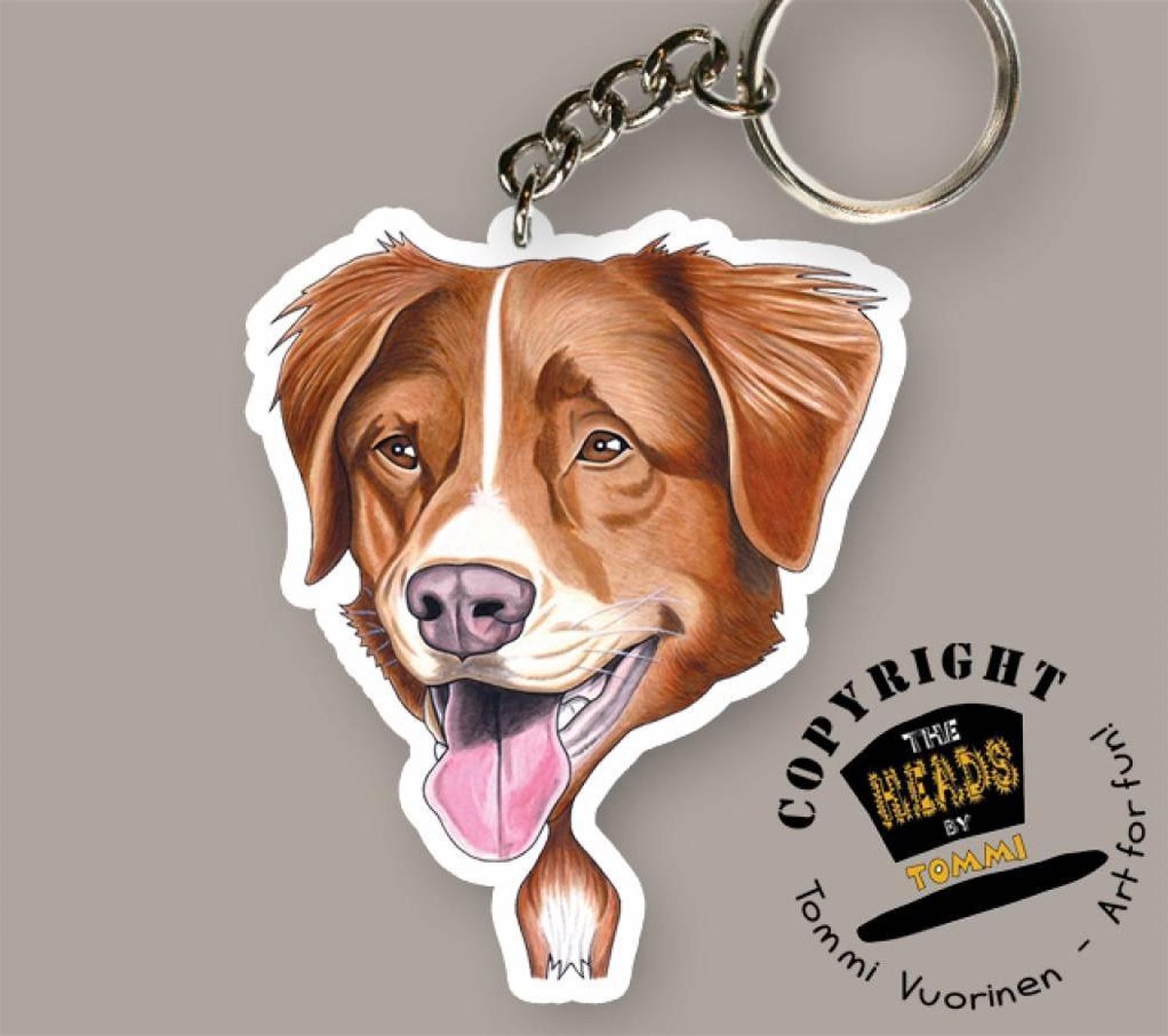 Sleutelhanger Hond Nova Scotia Retriever