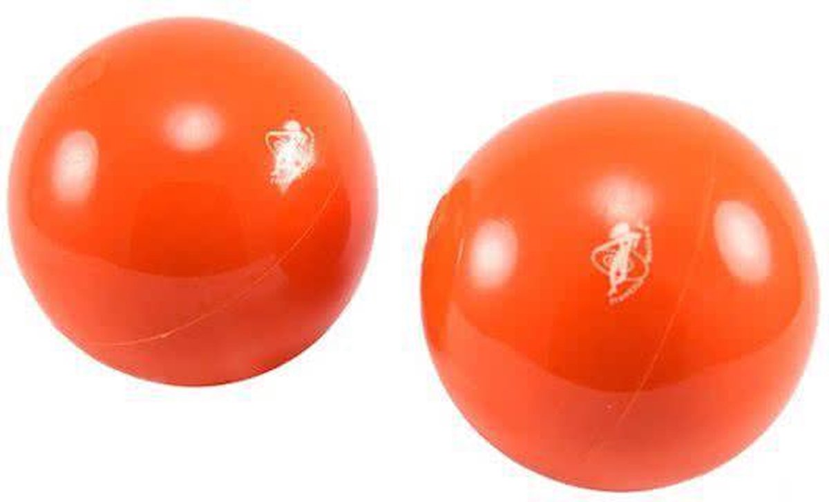 Franklin Methode - Franklin Universal Ball Set, Ø 10 cm, oranje, set van 2 stuks