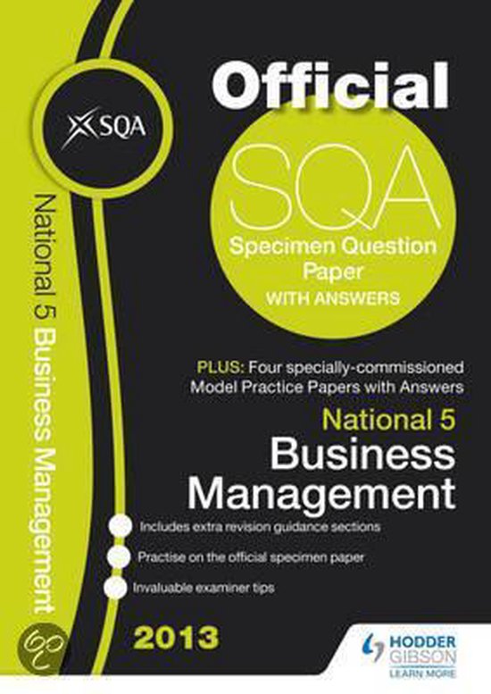 sqa national 5 business management assignment