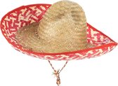 HOANG LONG - Mexicaanse sombrero hoed voor volwassenen - Hoeden > Strohoeden