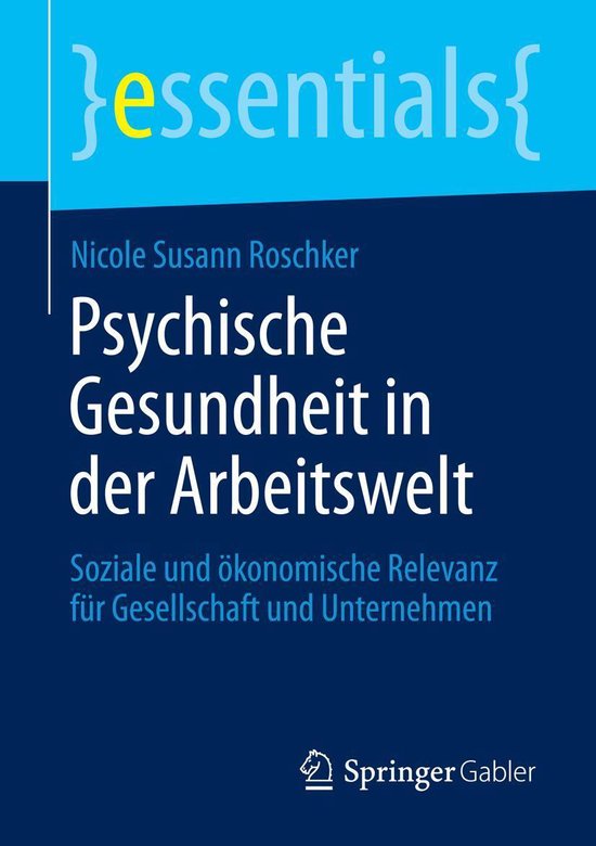 Business and Economics (German Language) - Psychische Gesund ... - cover
