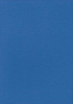 Gekleurd papier - Donker blauw - 220 gram - 3 x 6 vel - A4 - 21 x 29,7 cm