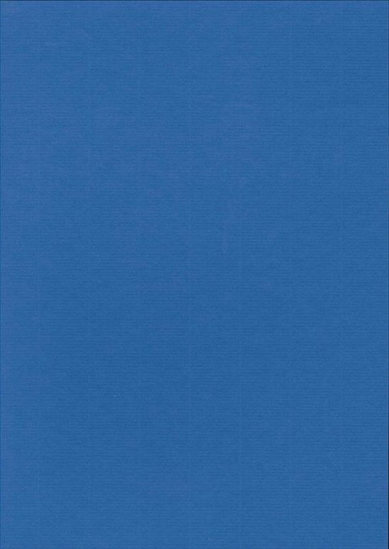 Vervolg Trek Imperialisme Gekleurd papier - Donker blauw - 220 gram - 3 x 6 vel - A4 - 21 x 29,7 cm |  bol.com