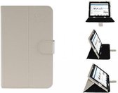 Multi-stand Hoes voor Huawei Mediapad 7 Classic, Wit, merk i12Cover