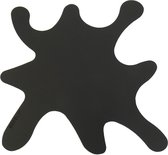 NOOBLU Deco onderlegger SPLASH - Midnight black - 60 x 60 cm