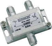 Schwaiger ASW800 Cable combiner Zilver