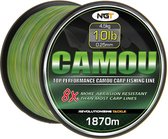 NGT Spool of Camo Line 0,25mm 10lb (1870m) | Nylon vislijn