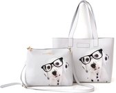 Studio Pets Tassen Set - Shopper en Schoudertas Dalmatiër Puppy Spot