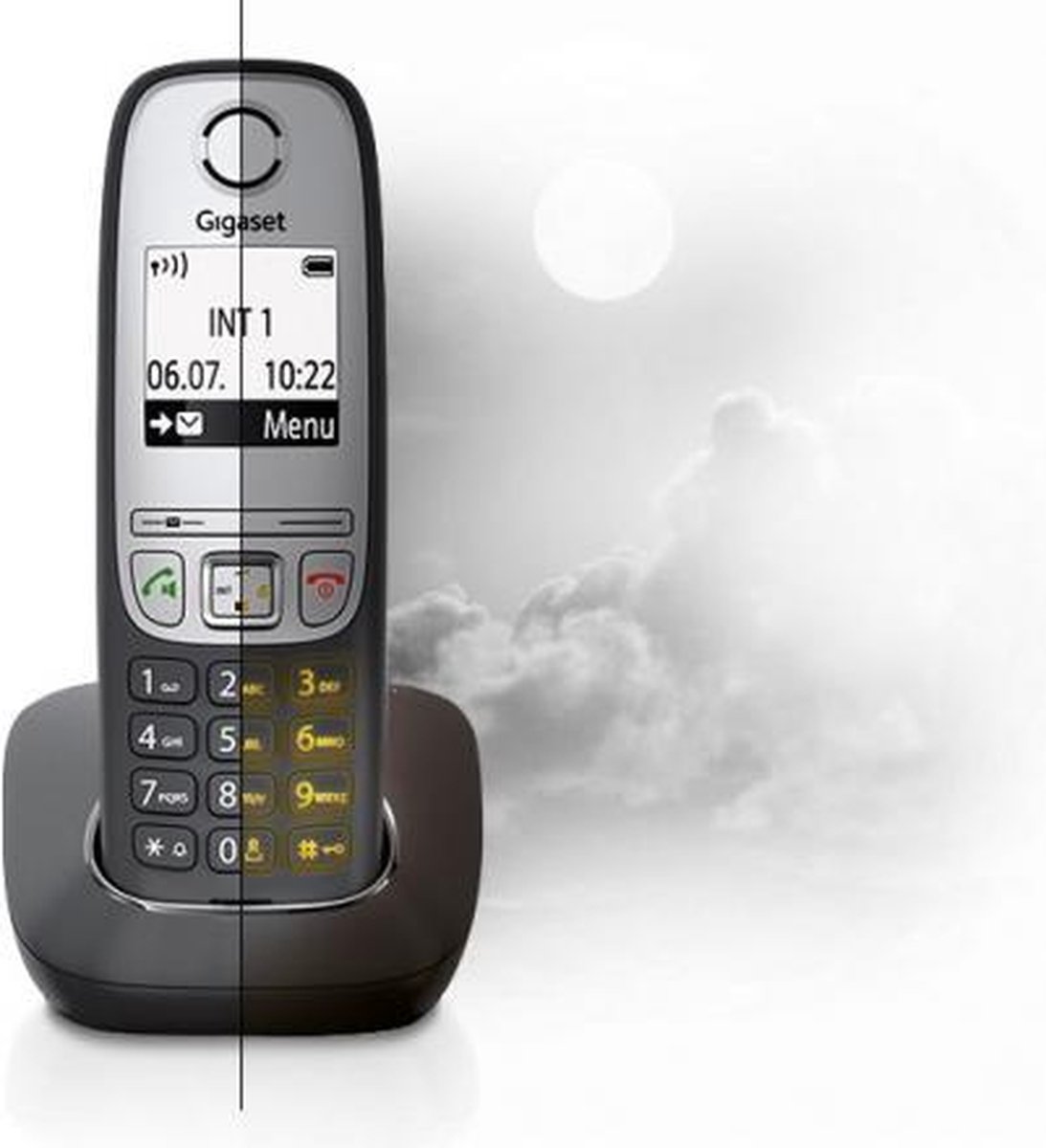 Gigaset A415 - Trio DECT telefoon - Zwart | bol