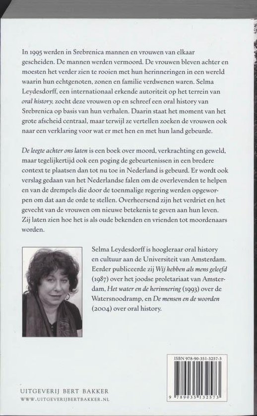 De Leegte Achter Ons Laten