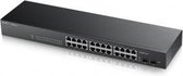 ZyXEL GS1900-24 Managed network switch L2 Fast Ethernet (10/100) Zwart