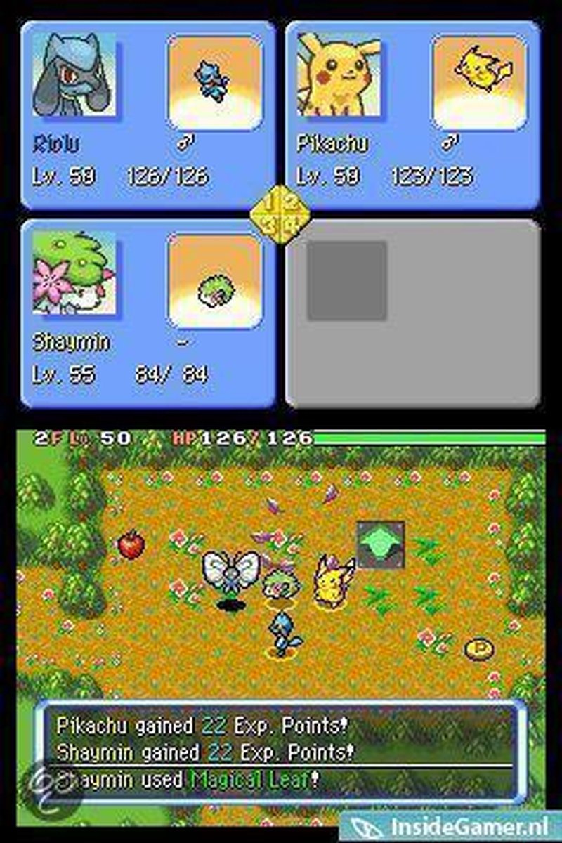 Pokémon Donjon Mystère : Explorateurs Du Ciel Sur Nintendo DS - Complet