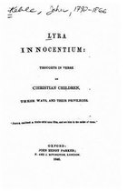 Lyra Innocentium, Thoughts in Verse on Christian Children, Their Ways, and Their Privileges