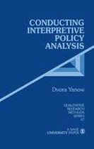 Qualitative Research Methods - Conducting Interpretive Policy Analysis