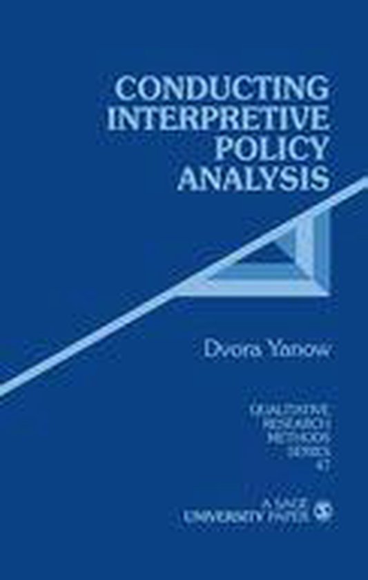Qualitative Research Methods - Conducting Interpretive Polic ... - cover
