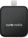 Elgato EyeTV Mobile, DVB-T, ISDB-T, 6,7,8 MHz, H.264, MPEG2, MPEG4, Apple Lightning, UHF, VHF, Zwart