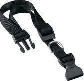 Adori Klikhalsband Nylon Zwart 30-44x1.5 cm