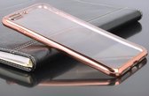 iPhone 8 Plus Luxurious Siliconen hoesje - Metallic Roze
