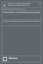 Promovieren in Der Rechtswissenschaft