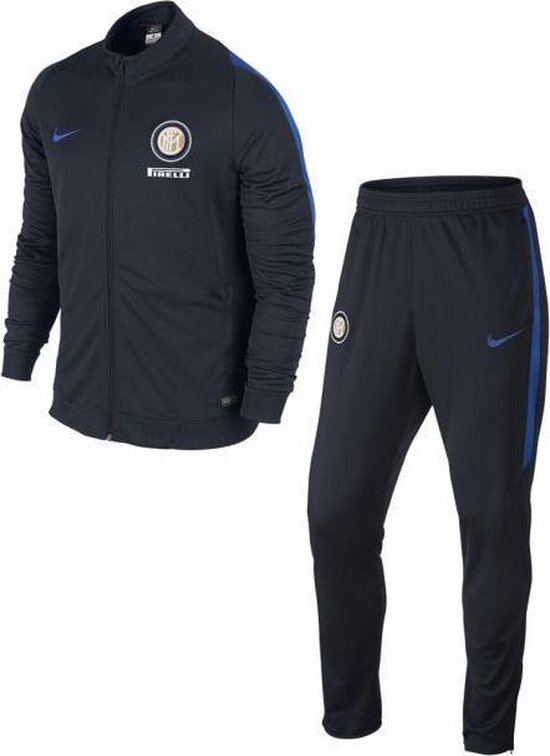 Nike Inter Milan Revolution Trainingspak 2015-2016 Dark Obsidian | bol.com