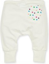 Breden - Babybroek met sterretjes - crème - maat 56