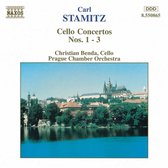 Christian Benda - Cello Concertos 1-3 (CD)