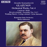Romanian State Orchestra, Horia Andreescu - Glazunov: Orchestral Works, Vol.4 (CD)