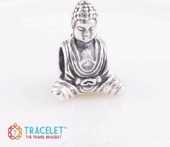 Zilveren bedel Geloof | Boeddha vrouw | Bedels Charms Beads | 925 sterling... | bol.com